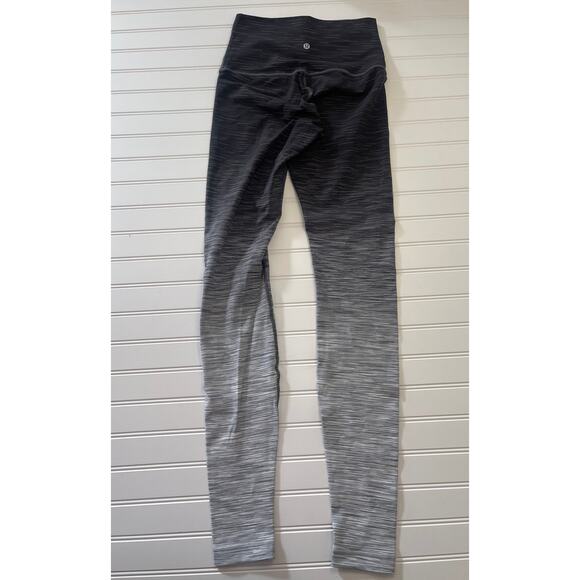 EUC Lululemon Wunder Under Hi-Rise Tight Ombre Melange Leggings - Size Women's 8 - Picture 7 of 9